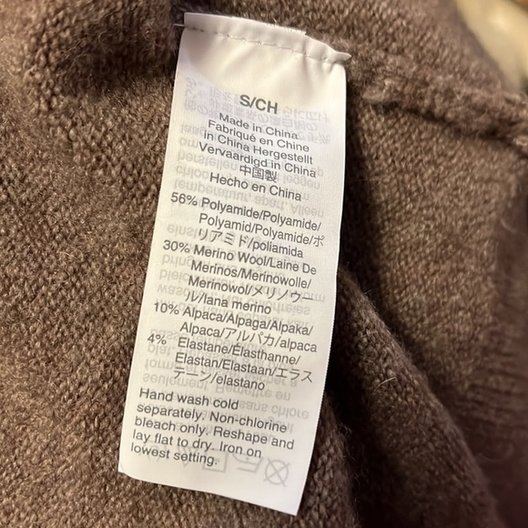 Madewell Merino wool cardigan sweater, small - Picture 7 of 9